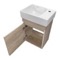 Small Bathroom Vanity, Modern, Floating, 16